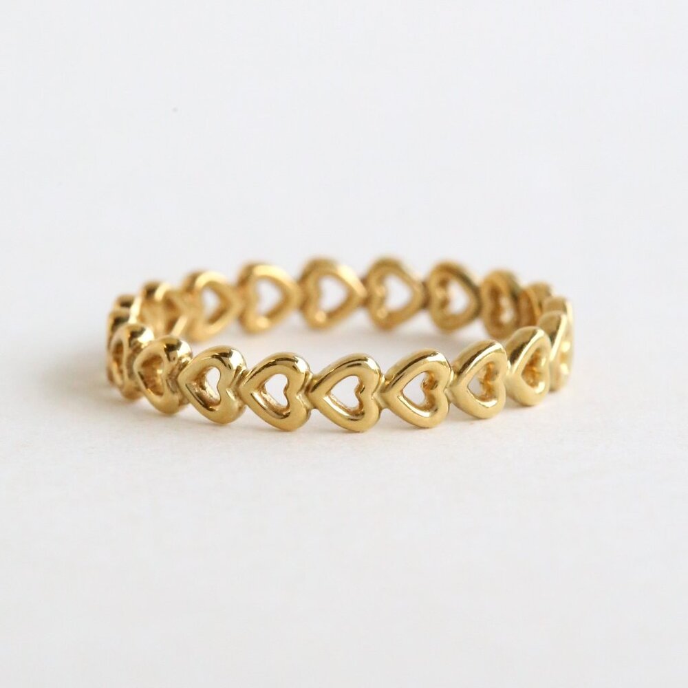 Pandora SHINE Linked Love Ring